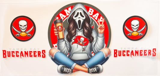 Spooky Tampa Bay Buccaneers - UVDTF 16oz Wrap