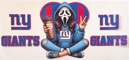 Spooky New York Giants - UVDTF 16oz Wrap