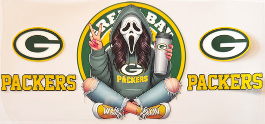 Spooky Green Bay Packers - UVDTF 16oz Wrap