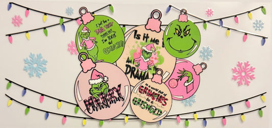 Grinchmas - UVDTF 16oz Wrap