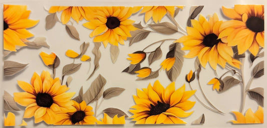 Sunflowers - UVDTF 16oz Wrap