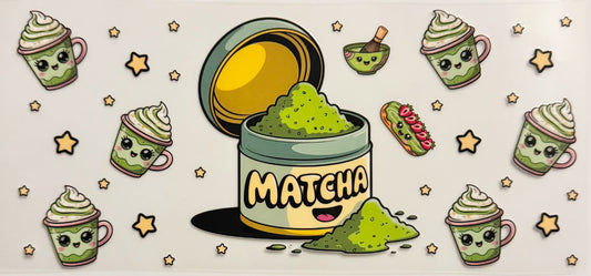 Matcha Powder - UVDTF 16oz Wrap