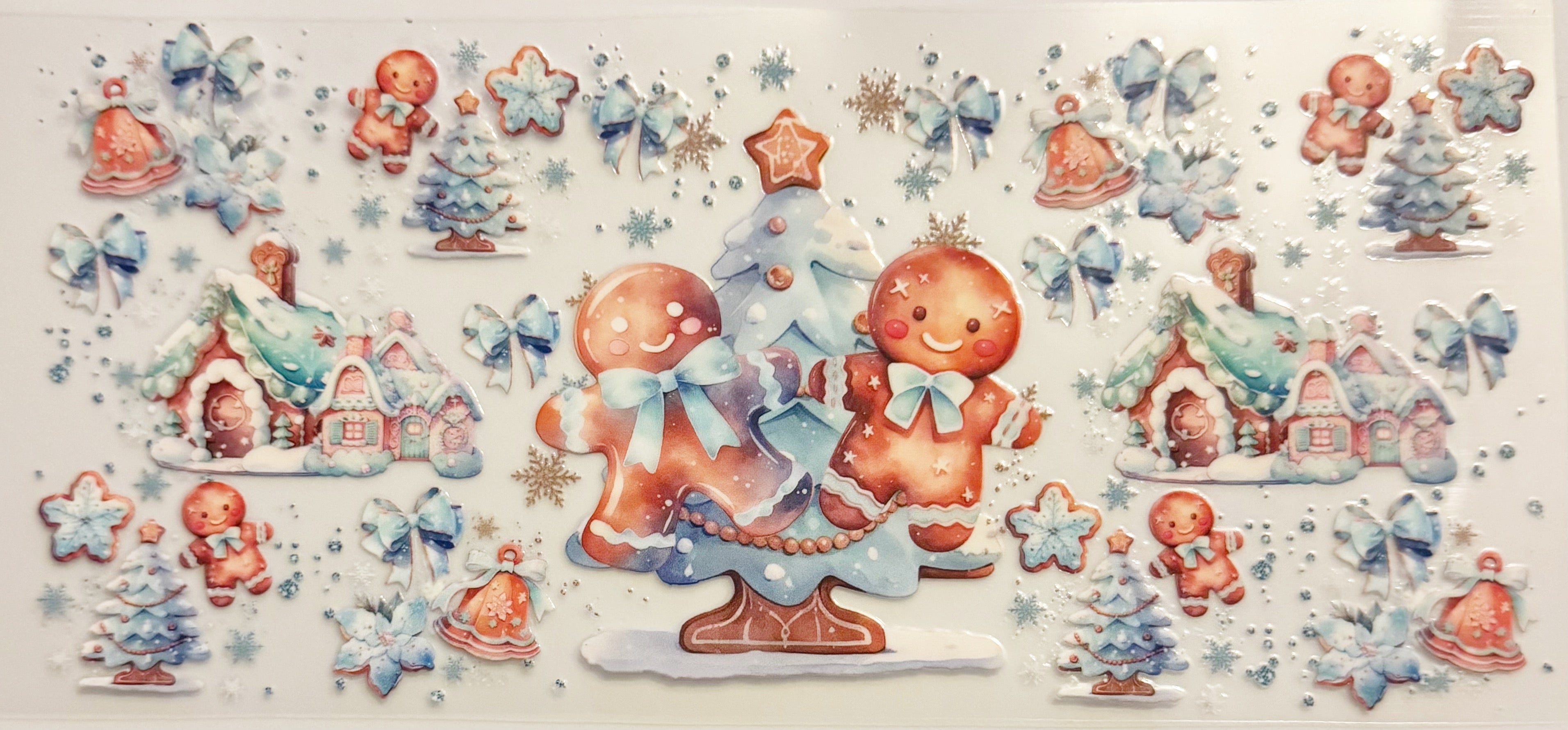 Gingerbread Land - UVDTF 16oz Wrap