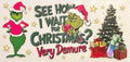 Demure Grinch - UVDTF 16oz Wrap