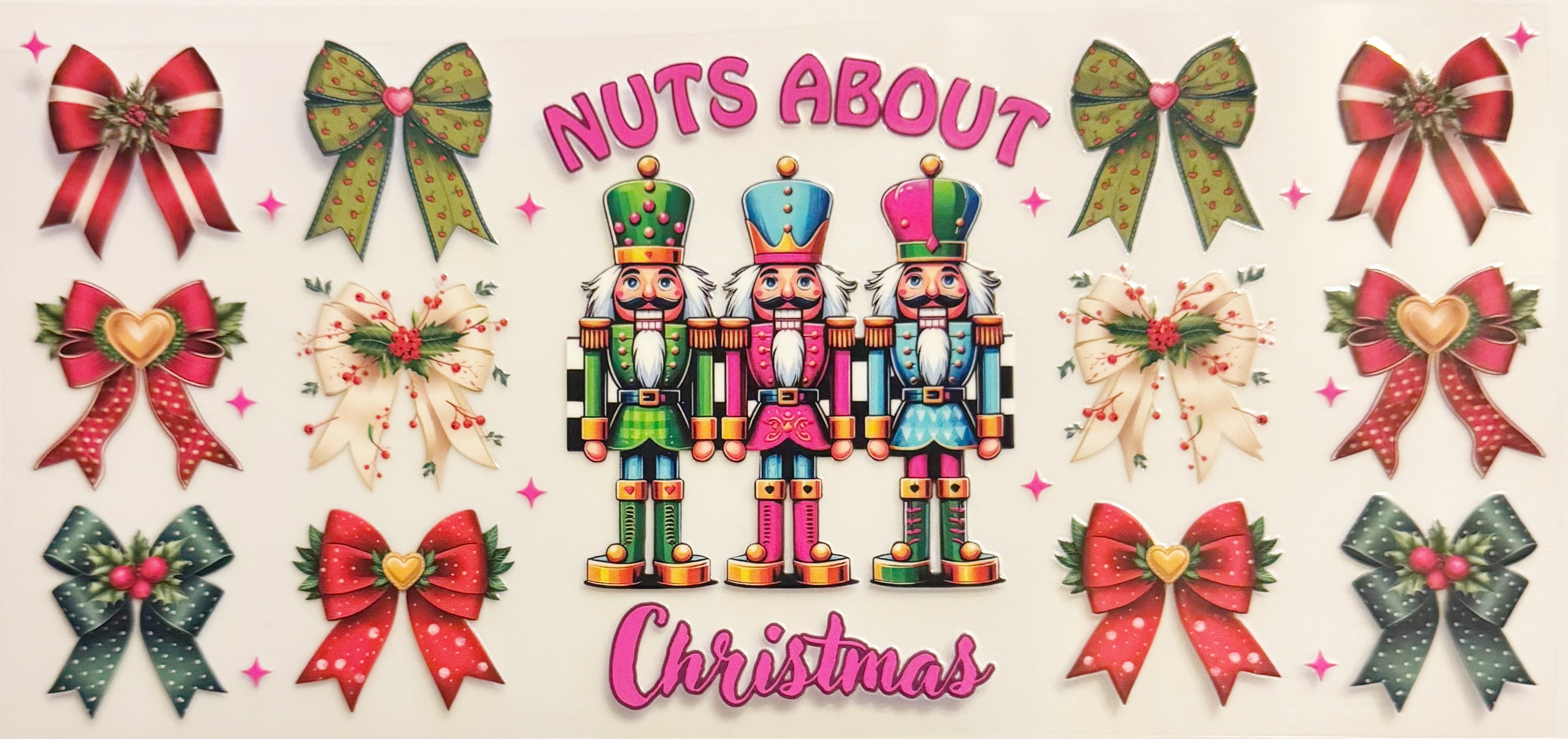 Nuts About Christmas - UVDTF 16oz Wrap