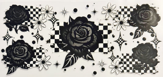 Black Roses - UVDTF 16oz Wrap