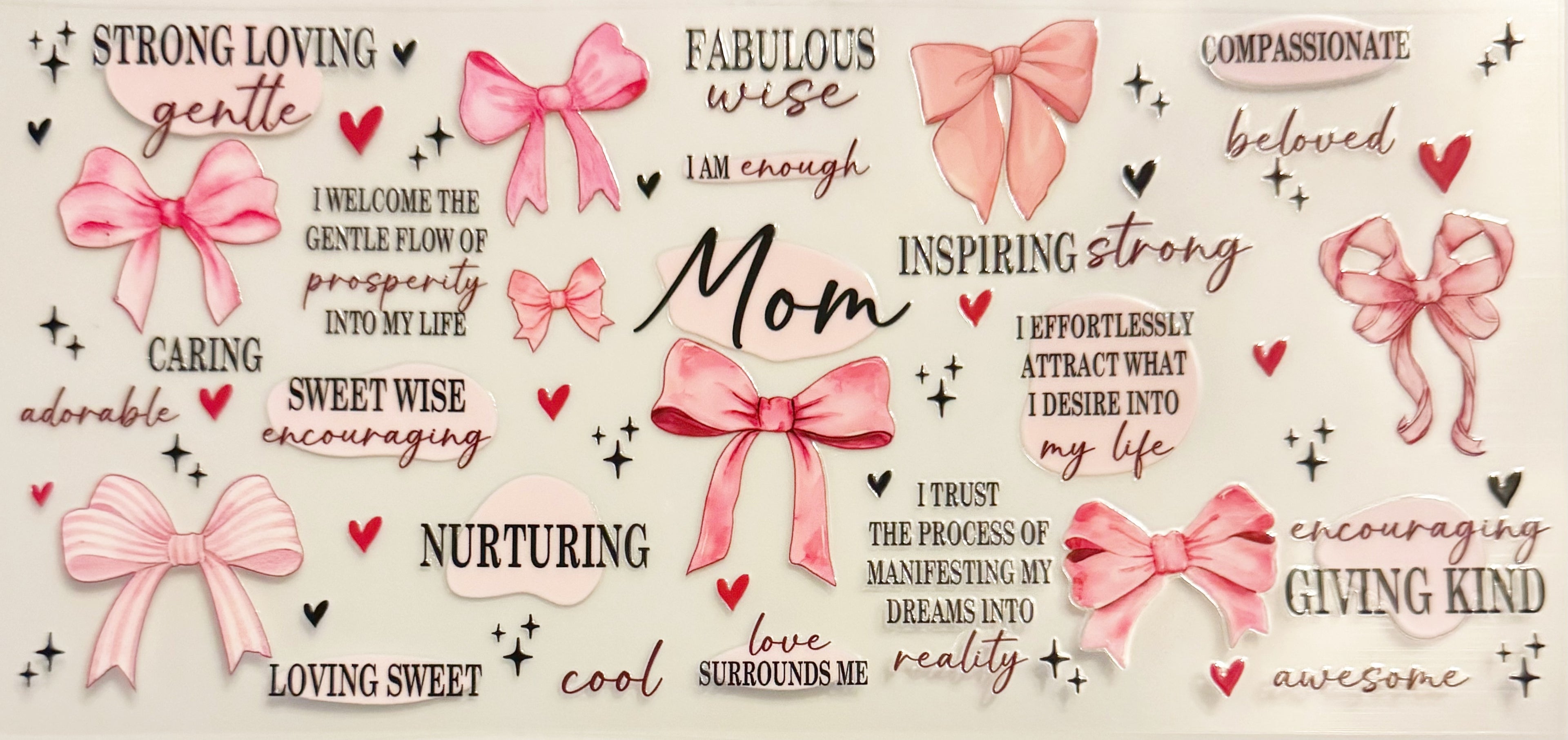 Mom Facts - UVDTF 16oz Wrap