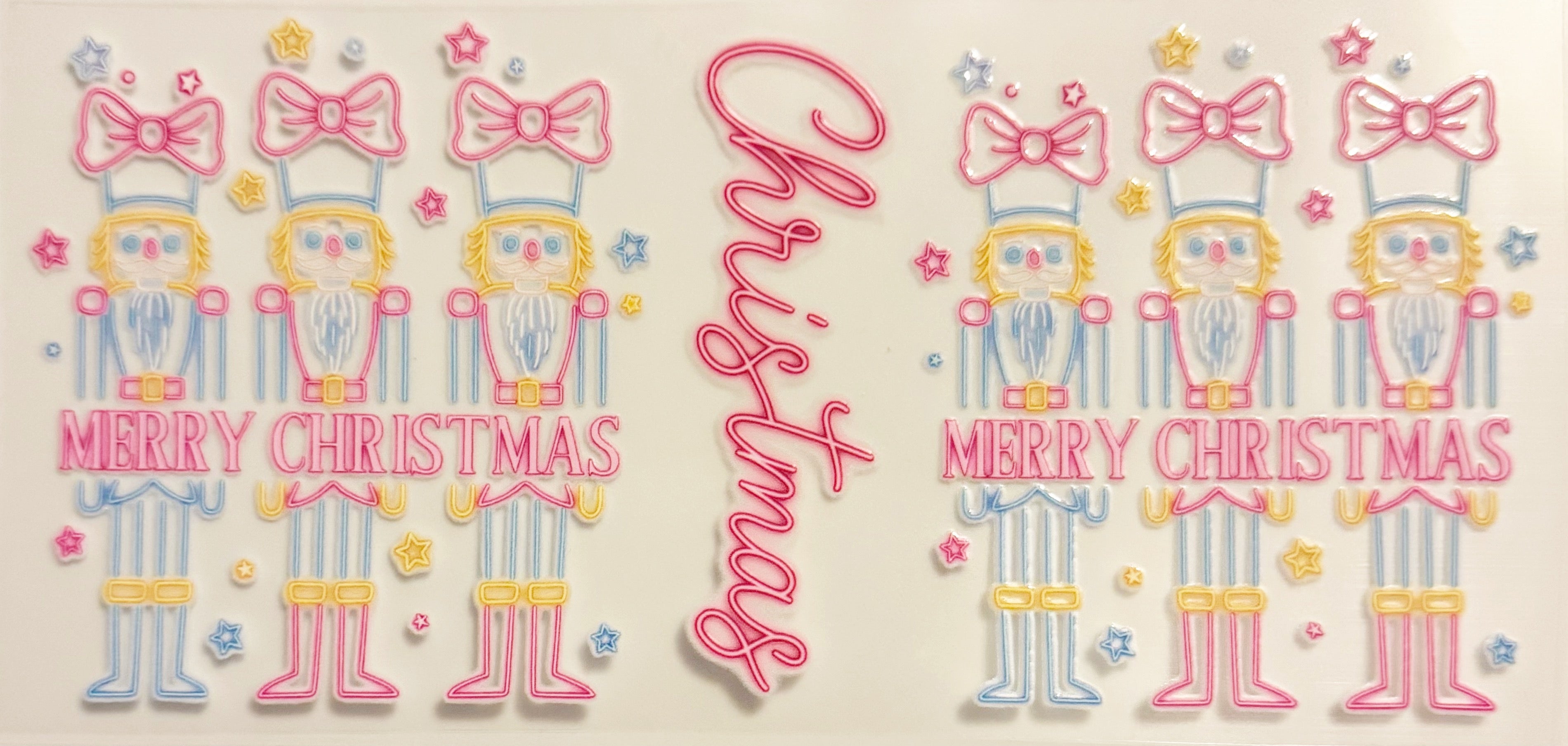 Neon Nutcrackers - UVDTF 16oz Wrap