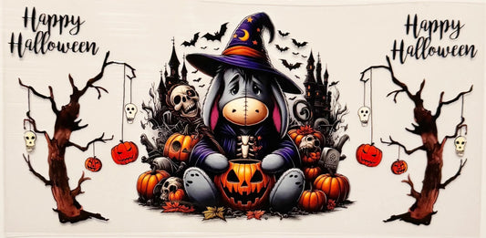 Eeyore Halloween - UVDTF 16oz Wrap
