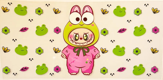 Frog Labubu - UVDTF 16oz Wrap
