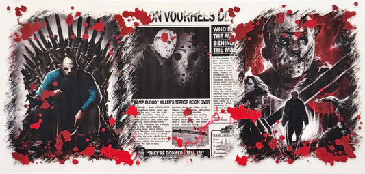 Jason Voorhees Article - UVDTF 16oz Wrap