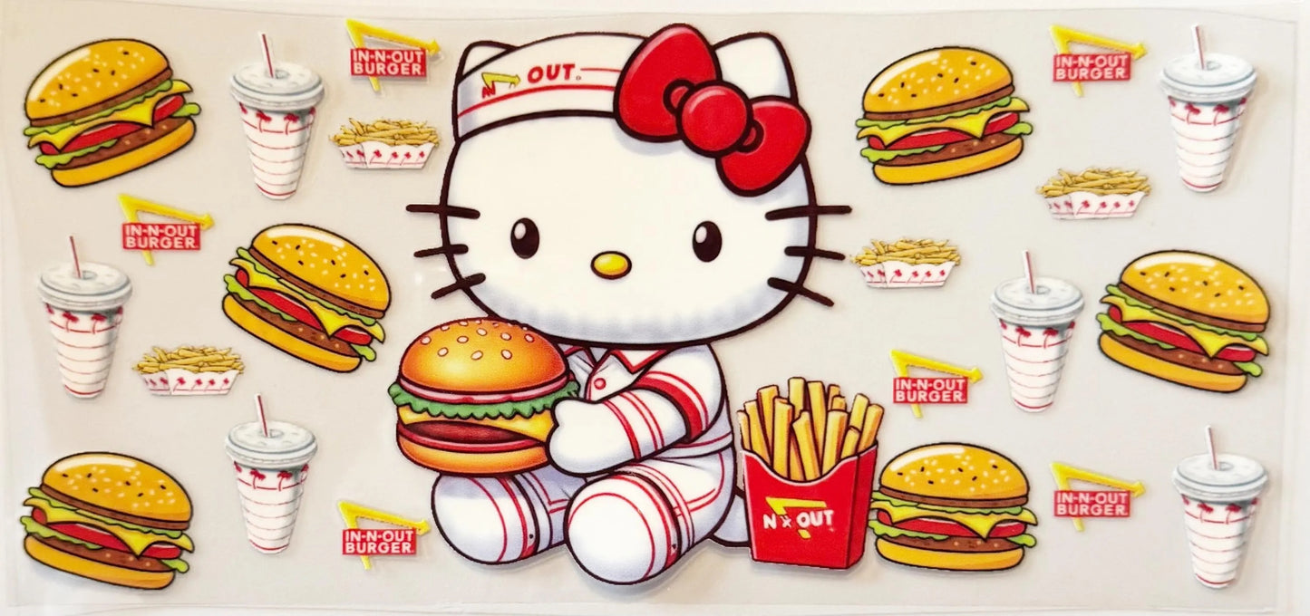 In And Out Kitty - UVDTF 16oz Wrap