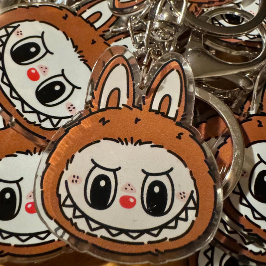 Labubu Acrylic Keychain