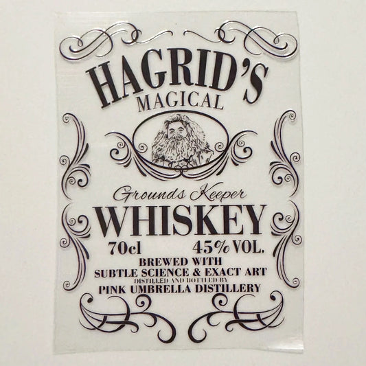 Hagrids Whiskey - UVDTF Decal - 16oz