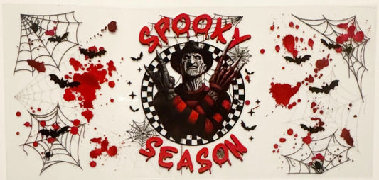 Spooky Season - Freddy Krueger - UVDTF 16oz Wrap
