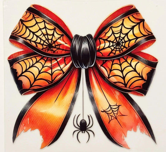 Spider Bow - UVDTF Decal - 16oz