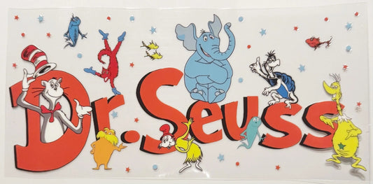 Seuss Party - UVDTF 16oz Wrap
