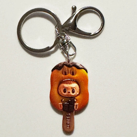 Ice Cream Labubu Keychain