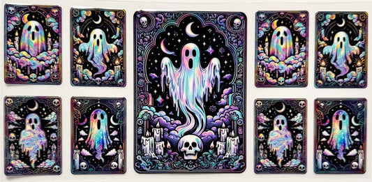 Tall Ghostie - UVDTF 16oz Wrap
