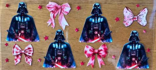 Darth and Bows - UVDTF 16oz Wrap