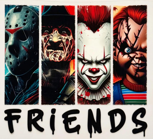 Friends In Horror - UVDTF Decal - 16oz