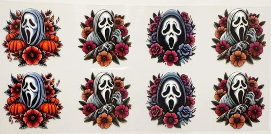 Many Faces Of Ghostface - UVDTF 16oz Wrap