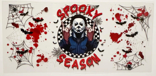Spooky Season - Michael Myers - UVDTF 16oz Wrap