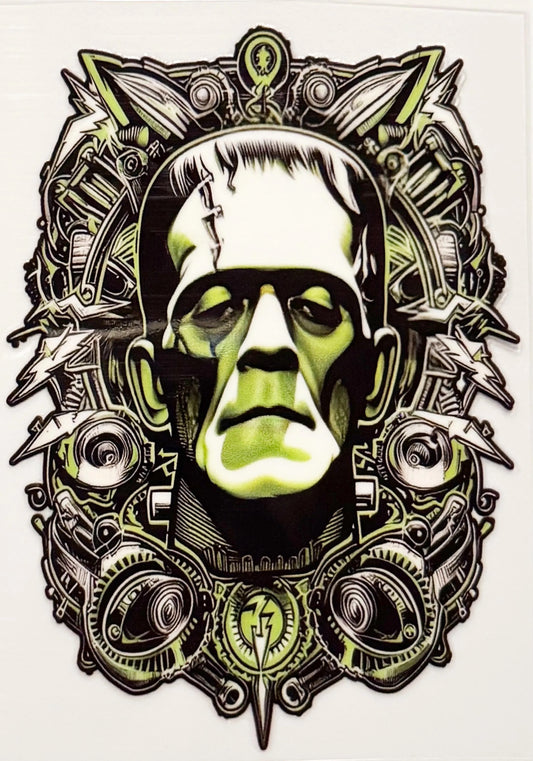 Frankenstein’s Head - UVDTF Decal - 16oz