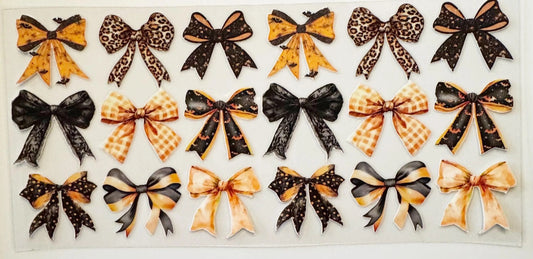 Halloween Bows - UVDTF 16oz Wrap