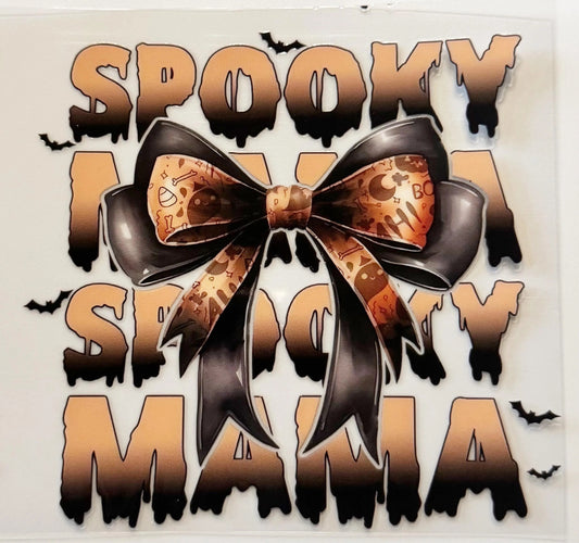 Spooky Mama - UVDTF Decal - 16oz