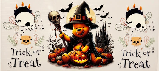 Pooh Halloween - UVDTF 16oz Wrap
