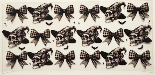Witchy Skulls and Bows - UVDTF 16oz Wrap