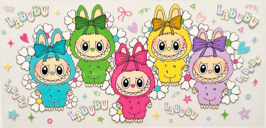 Labubu Friends - UVDTF 16oz Wrap
