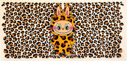 Leopard Print Labubu - UVDTF 16oz Wrap